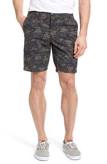 Men's Jeremiah Big Surf Print Hybrid Shorts