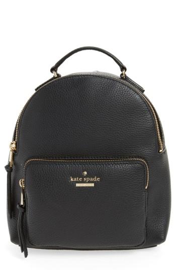 Kate Spade New York Jackson Street - Keleigh Leather Backpack - Black