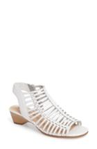 Women's Bella Vita Pacey Cage Sandal Ww - White