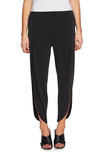 Women's 1.state High Waist Envelope Hem Pants - Black