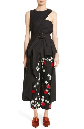 Women's Isa Arfen Draped Top Us / 6 Uk - Black