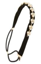 Tasha Crystal & Imitation Pearl Embellished Headwrap