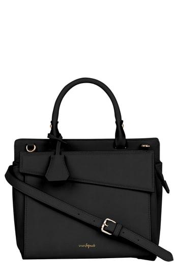 Urban Originals Art Escape Vegan Leather Satchel - Black