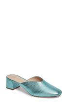Women's Loeffler Randall Lulu Block Heel Mule M - Blue/green