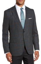 Men's Boss Jeen Classic Fit Wool Sport Coat S - Grey