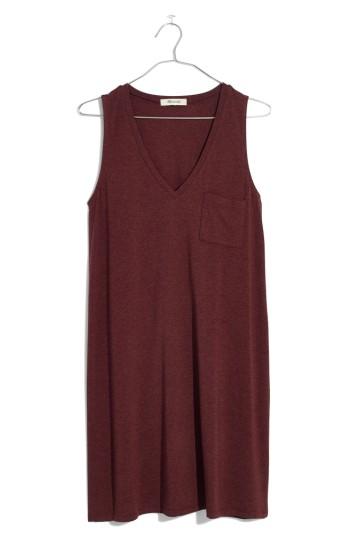 Women's Madewell Swingy Tank Dress - Red