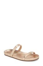 Women's Chocolat Blu Yale Two-strap Sandal .5-7us / 37eu - Metallic