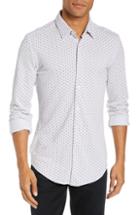 Men's Boss Ronni Slim Fit Jersey Sport Shirt - Grey