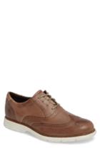 Men's Rockport Total Motion Fusion Wingtip W - Brown