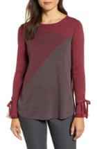Women's Nic+zoe Perfect Angles Knit Top - Red