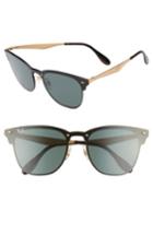 Men's Ray-ban Clubmaster 53mm Sunglasses - Gold Green
