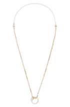 Men's Maison Margiela Bicolor Ring Pendant Necklace