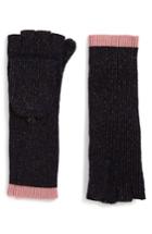 Women's Rag & Bone Jubilee Shimmer Fingerless Merino Wool Blend Gloves