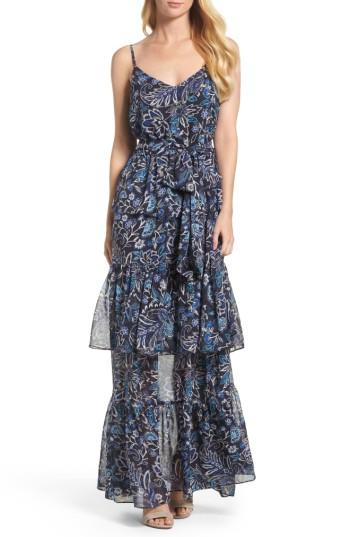 Women's Eliza J Tiered Maxi Dress - Blue