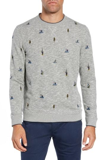 Men's Ted Baker London Piano Trim Sweatshirt