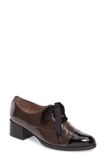Women's Wonders Lace-up Oxford Pump .5-6us / 36eu - Black