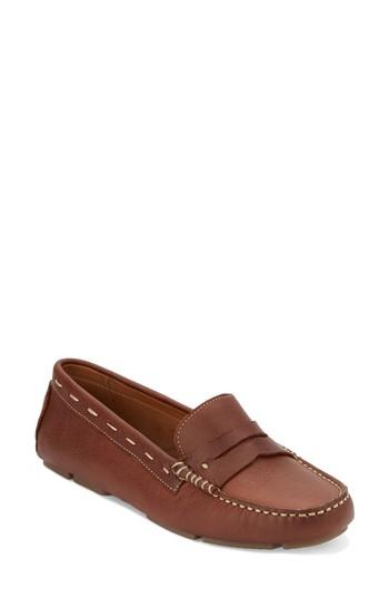 Women's G.h. Bass & Co. Patricia Driving Moccasin .5 M - Brown
