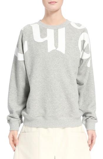 Women's Chloe Logo Sweatshirt - Grey