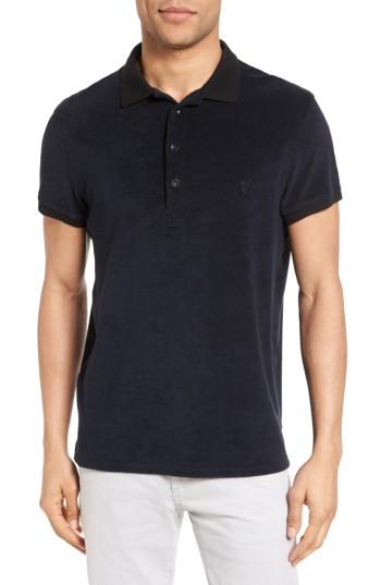 Men's Vilebrequin Terry Polo, Size - Black