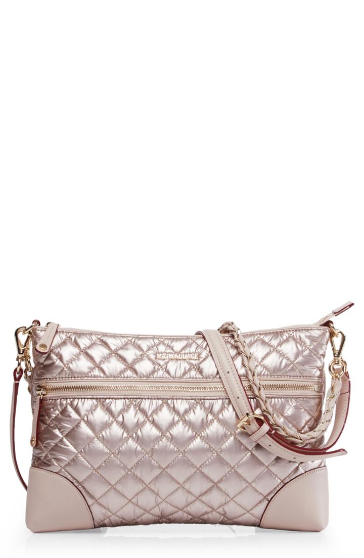 Mz Wallace Medium Crosby Crossbody - Pink