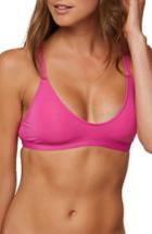 Women's O'neill Salt Water Solids Bikini Top - Pink