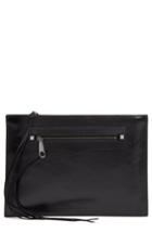 Rebecca Minkoff Regan Leather Clutch - Black