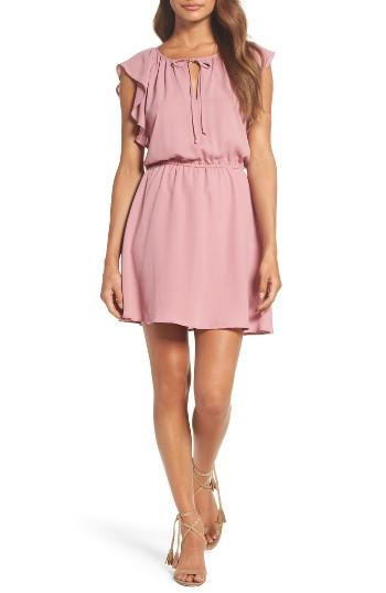 Women's Bb Dakota Adrienn Fit & Flare Dress - Pink