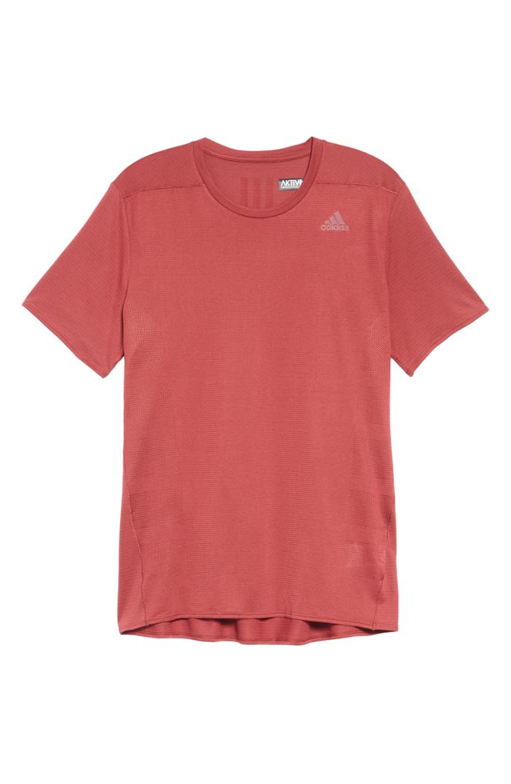 Men's Adidas Supernova Technical T-shirt - Red