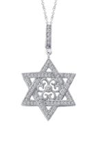 Women's Lafonn Star Of David Simulated Diamond Pendant Necklace