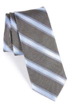 Men's Nordstrom Men's Shop Stripe Silk Skinny Tie
