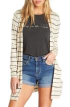 Women's Billabong Worth It Cardigan - White