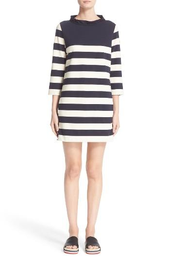 Women's Moncler Abito Stripe Sweatshirt Dress