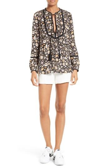 Women's A.l.c. Hari Floral Print Silk Top