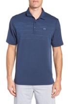 Men's Travis Mathew Toastin Striped Polo - Blue