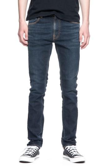 Men's Nudie Jeans Lean Dean Slouchy Slim Fit Jeans X 32 - Blue