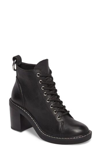 Women's Dolce Vita Lynx Combat Bootie M - Black