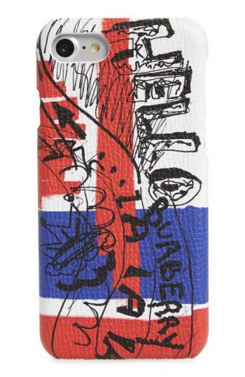 Burberry Sketchbook Leather Iphone 7 Case -