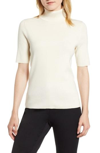 Women's Anne Klein Turtleneck Shell - White