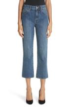 Women's Co Essentials Crop Flare Jeans - Blue