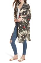 Women's Band Of Gypsies Floral Kimono - Beige