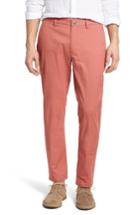 Men's Bonobos Slim Fit Stretch Washed Chinos X 30 - Coral