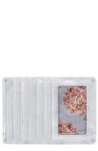 Hobo 'euro Slide' Credit Card & Passport Case - Metallic