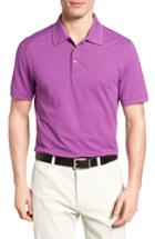 Men's Cutter & Buck Advantage Golf Polo - Purple