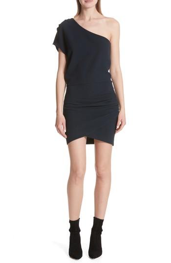 Women's Iro Davov One-shoulder Envelope Hem Dress Us / 34 Fr - Blue