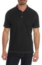 Men's Robert Graham Messenger Pique Polo, Size - Grey