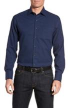 Men's Peter Millar Cobain Regular Fit Performance Sport Shirt - Blue