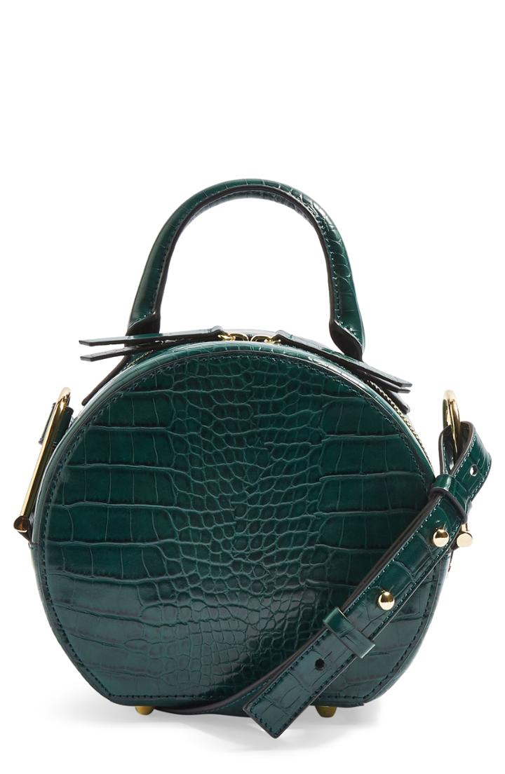 Topshop Blair Circle Bag - Green
