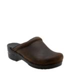 Women's Dansko 'sonja' Oiled Leather Clog .5-8us / 38eu M - Brown