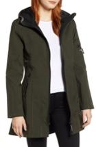 Women's Ilse Jacobsen Rain 7 Hooded Water Resistant Coat Us / 34 Fr - Green