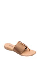 Women's Andre Assous Nice Sandal M - Metallic